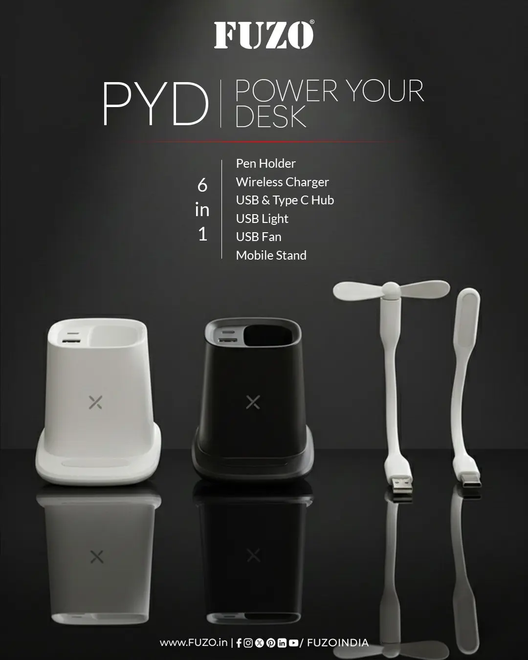 PYD (Power Your Desk)